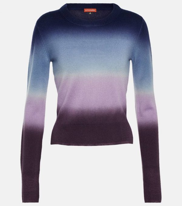 Altuzarra Camarina dip-dye cashmere sweater