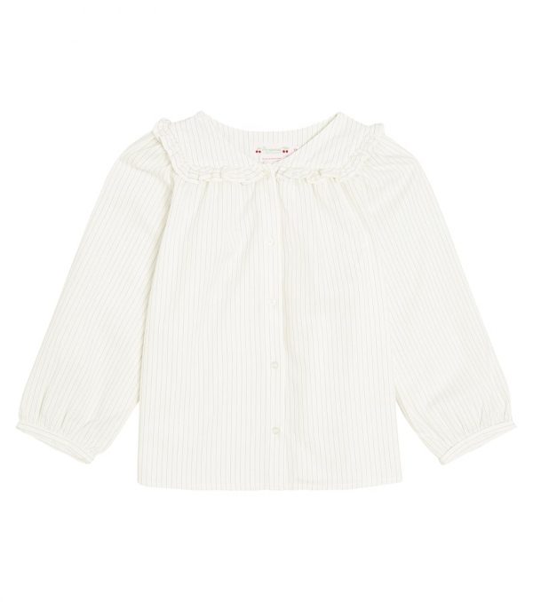 Bonpoint Charley striped cotton blouse