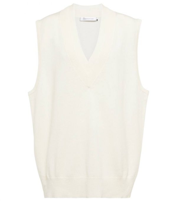 Christopher Esber Wool and cashmere sweater vest