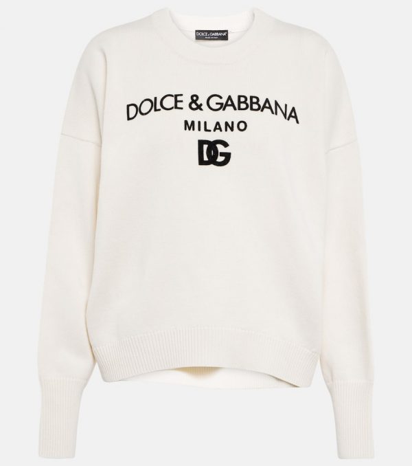 Dolce&Gabbana Jacquard cashmere sweater