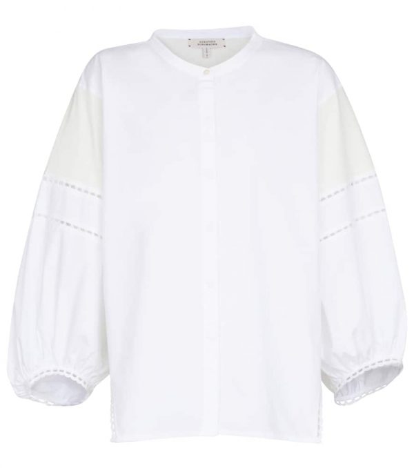 Dorothee Schumacher Lace Lines cotton blouse