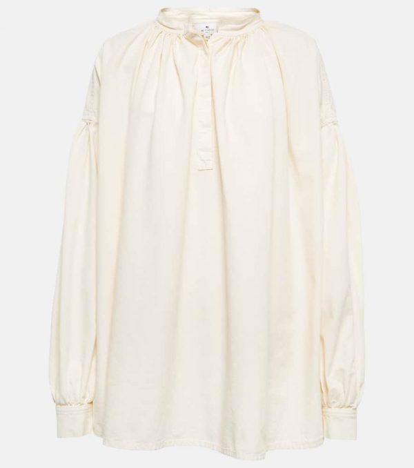 Etro Cotton poplin blouse