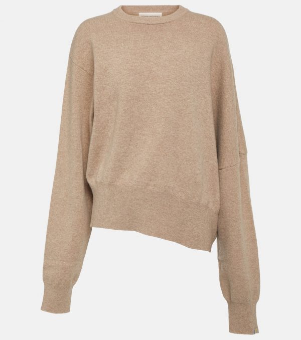 Extreme Cashmere N°288 Dia asymmetric cashmere-blend sweater
