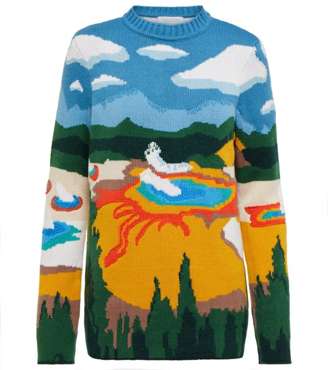 Gabriela Hearst Ines intarsia cashmere sweater