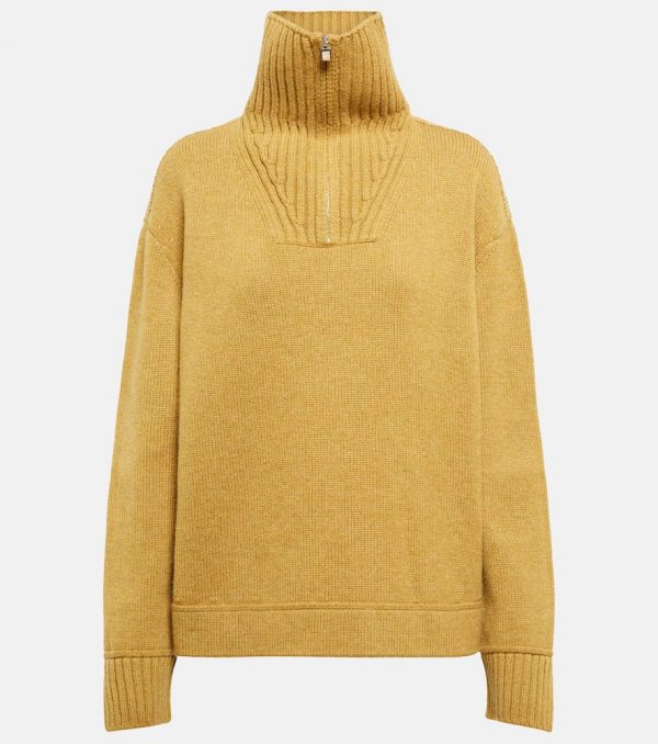Loro Piana Half-zipped cashmere sweater