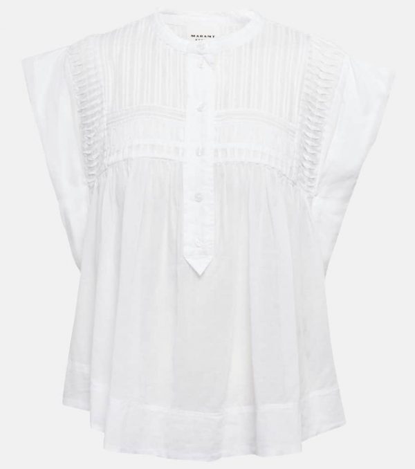 Marant Etoile Leaza cotton blouse