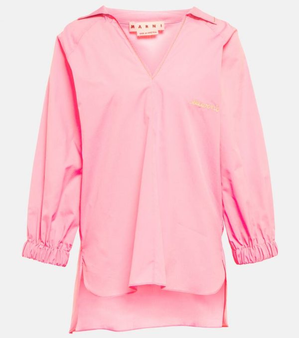 Marni Cotton poplin blouse