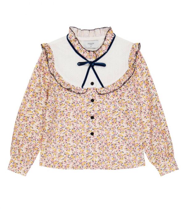 Paade Mode Floral cotton blouse
