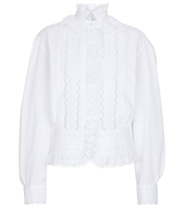 Rabanne Broderie anglaise blouse
