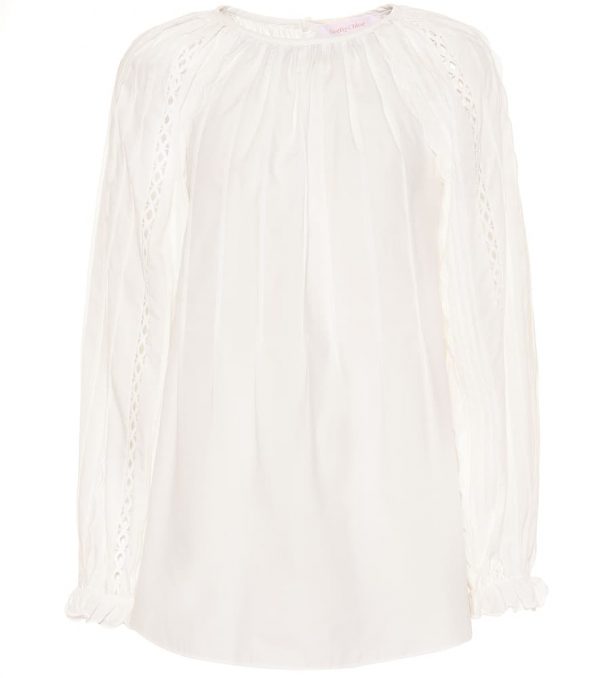 See By Chloé Cotton-poplin blouse