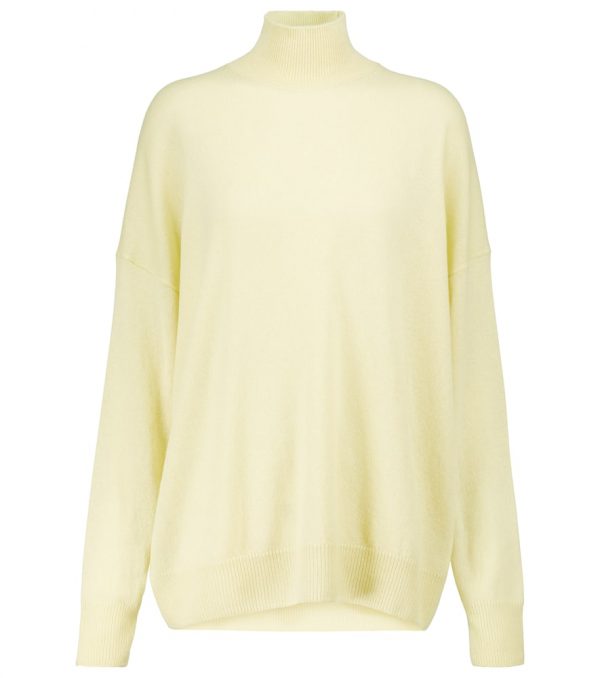 The Row Dohan cashmere mockneck sweater
