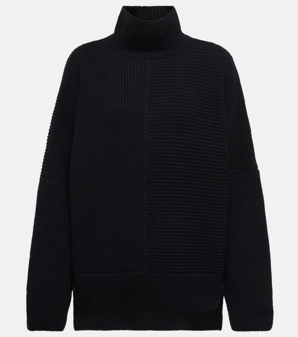 Tom Ford High-neck ribbed cashmere sweater