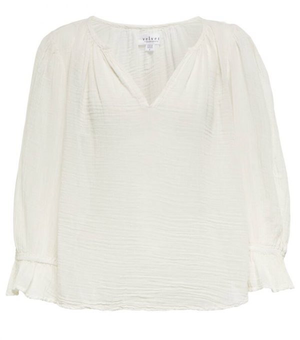 Velvet Dita cotton gauze blouse