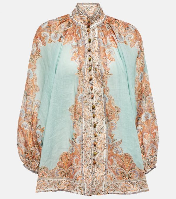 Zimmermann Devi paisley blouse