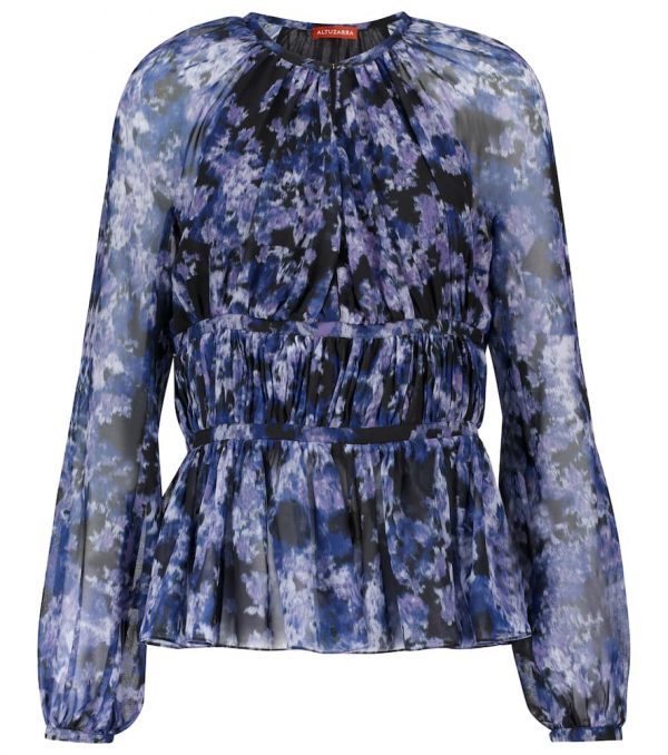 Altuzarra Therese printed blouse