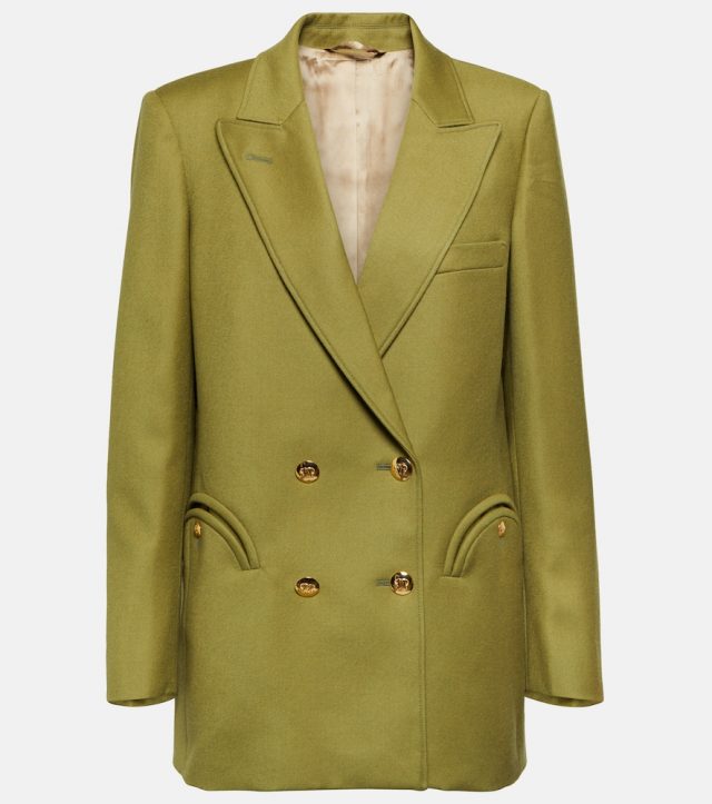 Blazé Milano Exit double-breasted wool blazer