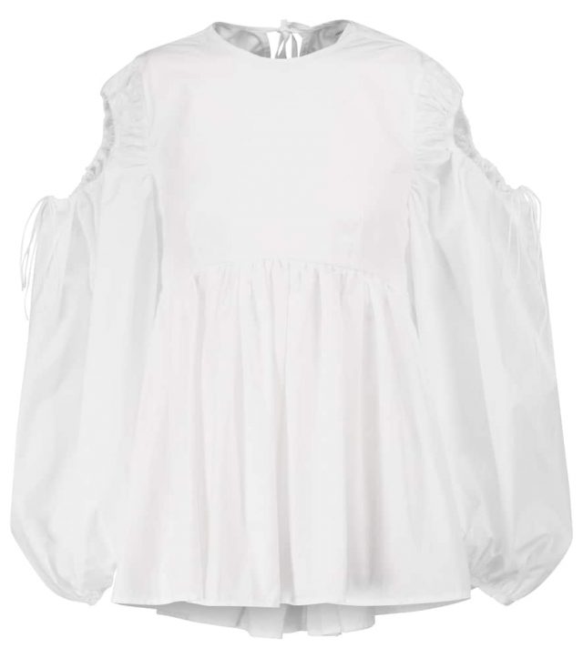 Cecilie Bahnsen Jak cotton poplin blouse