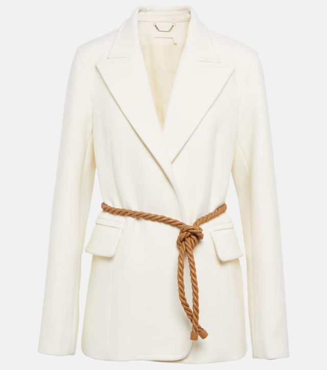 Chloé Belted wool blazer