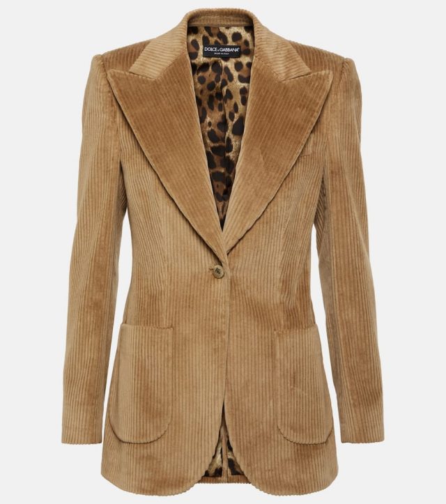 Dolce&Gabbana Corduroy blazer