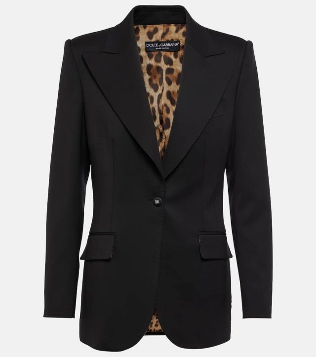 Dolce&Gabbana Wool-blend blazer