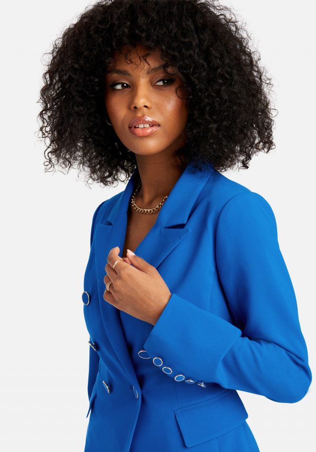 Double Breasted Blazer Jacket