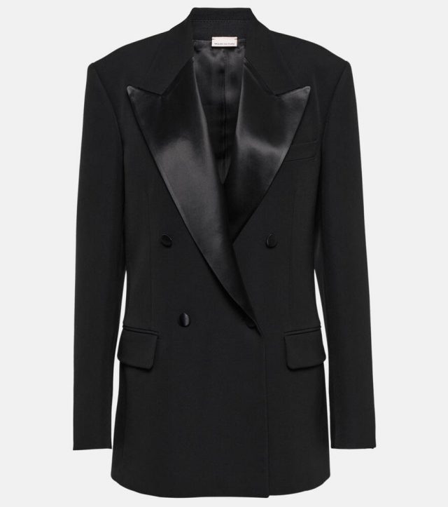 Gucci Double-breasted wool blazer