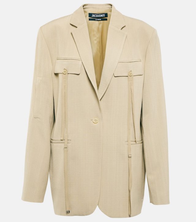 Jacquemus La Veste Astouin wool blazer