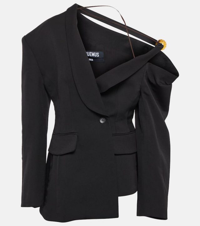 Jacquemus La Veste Baska linen-blend blazer
