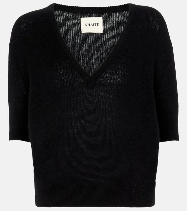 Khaite Sierra stretch-cashmere sweater