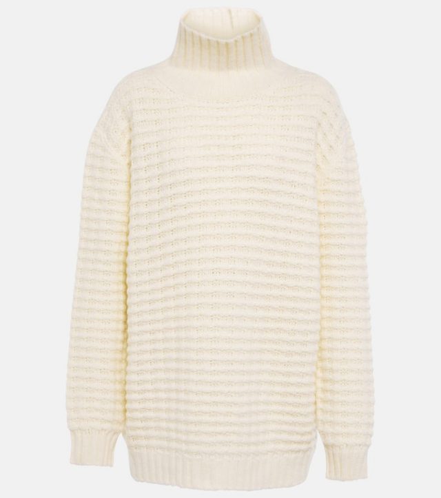 Loro Piana Volterra cashmere and silk turtleneck sweater