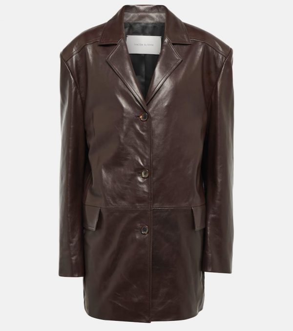 Magda Butrym Leather blazer