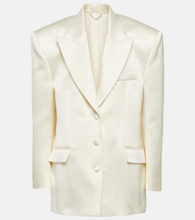 Magda Butrym Silk and wool blazer