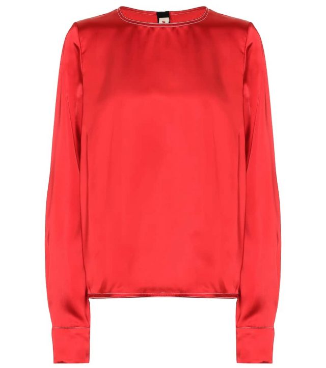 Marni Satin blouse