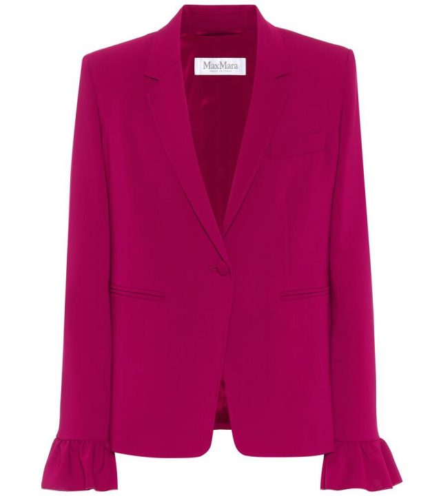 Max Mara Daphne stretch-wool crêpe blazer