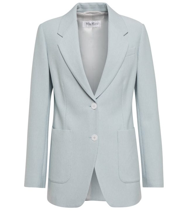 Max Mara Fox cotton-blend jersey blazer