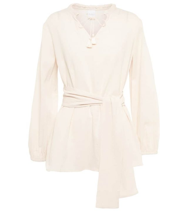 Max Mara Leisure Acline cotton crêpe blouse