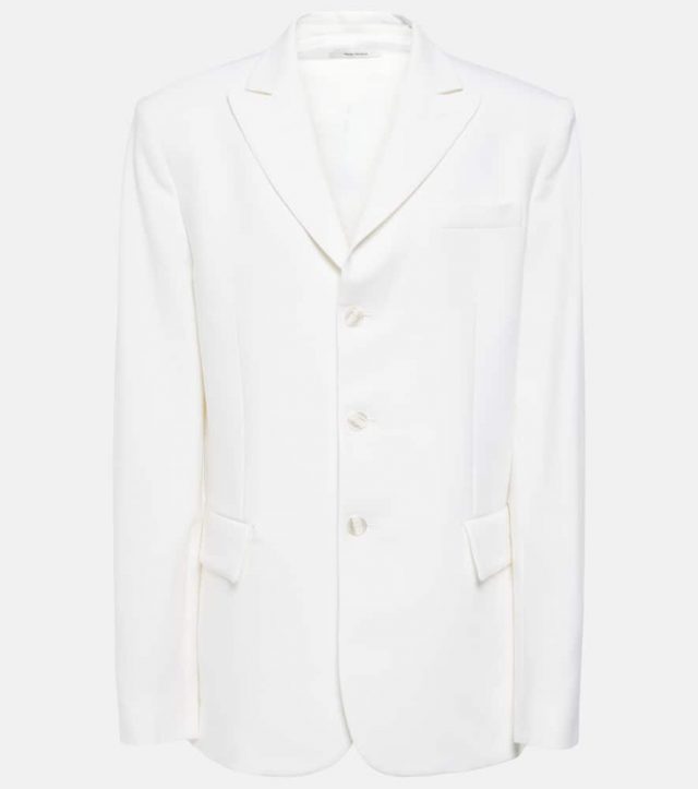 Nensi Dojaka Bridal wool-blend blazer