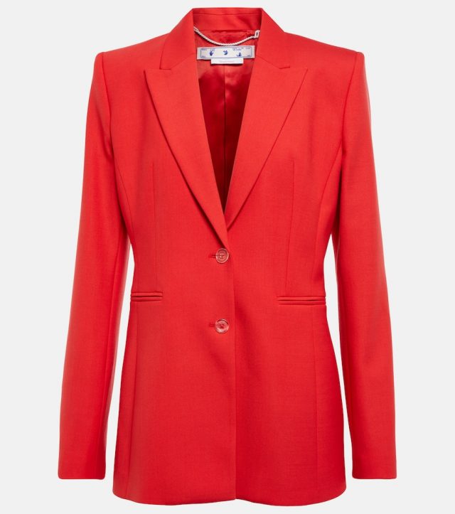 Off-White Single-breasted blazer