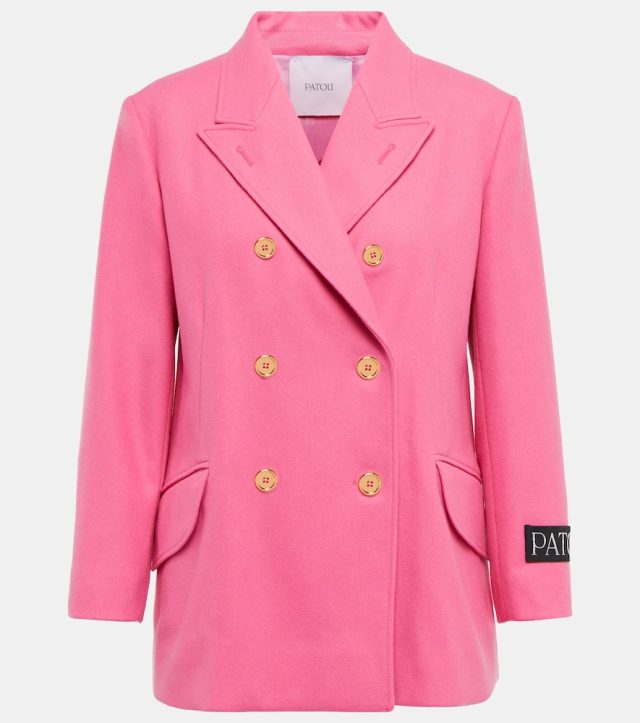 Patou Wool and cashmere blazer