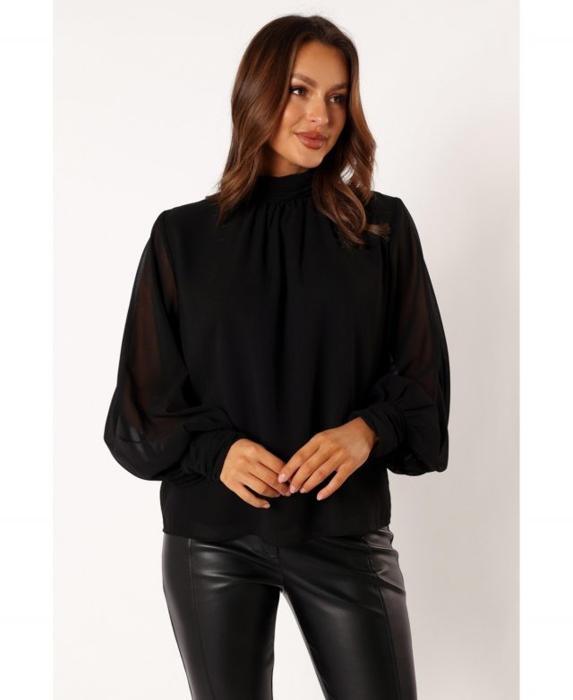 Petal and Pup Women's Steff Blouse - Black