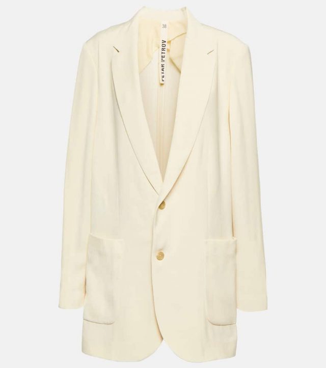 Petar Petrov Iria single-breasted blazer