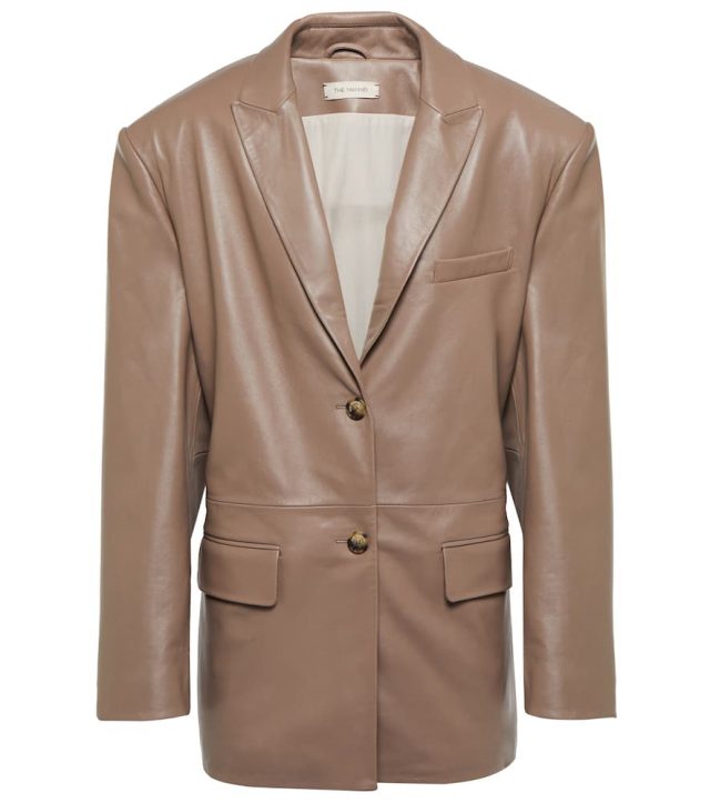 The Mannei Jafr leather blazer