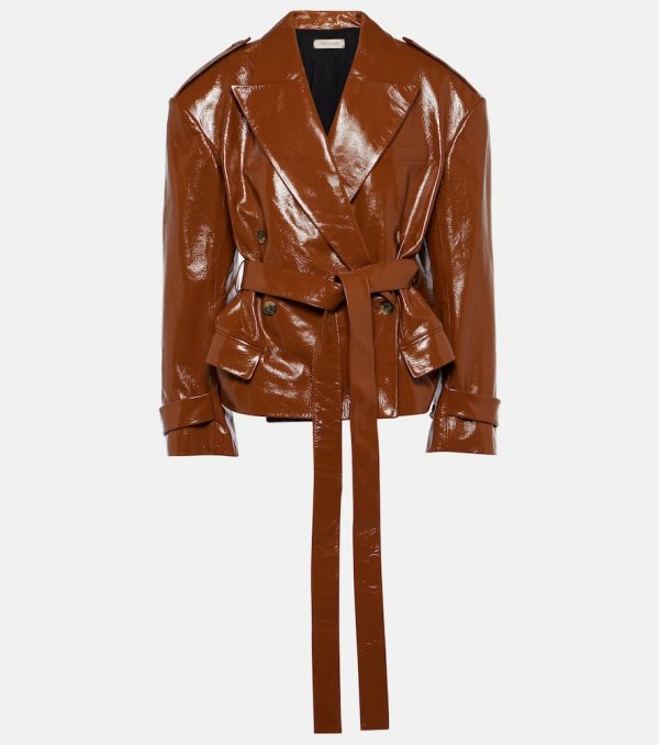 The Mannei Rioni leather blazer
