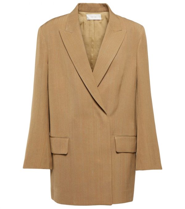 The Row Natere double-breasted blazer