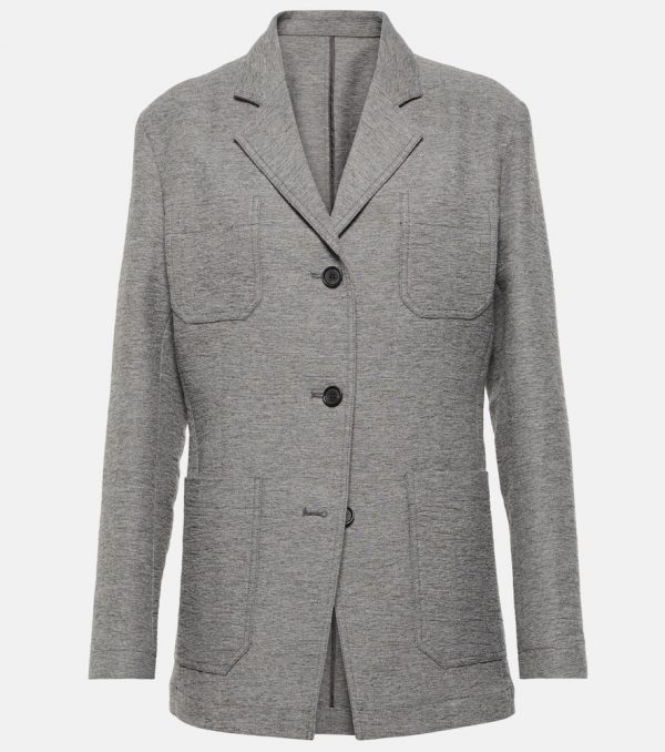 Toteme Fitted wool-blend blazer