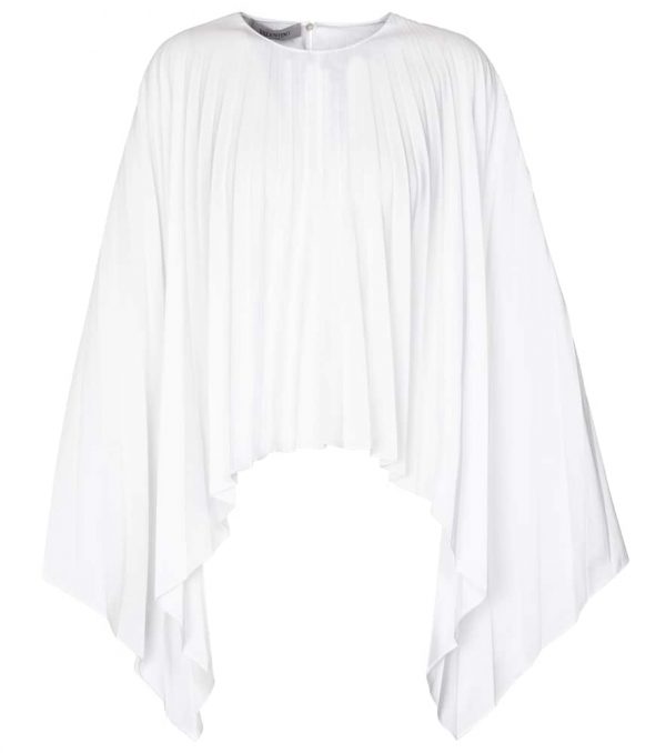 Valentino Valentino cotton-blend blouse