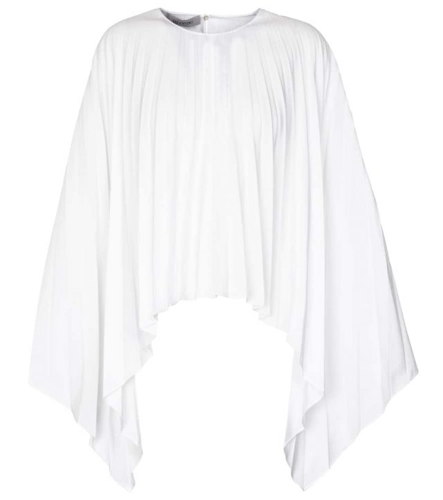 Valentino Valentino cotton-blend blouse