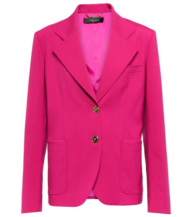 Versace Wool-blend blazer
