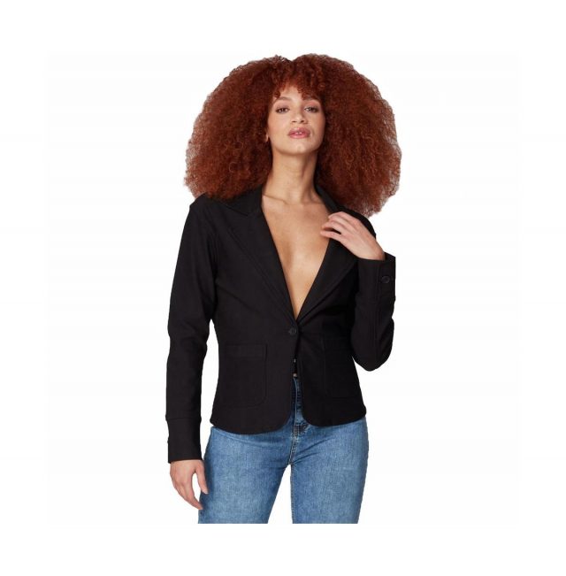 Women's Gia-jblk Ponte Blazer - Ponte black